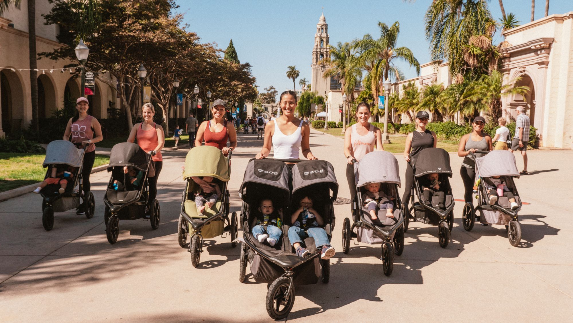 Stroller clearance workout class